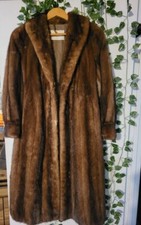 Cappotto di visone vero fatto