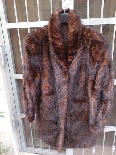 Real mink fur - , good