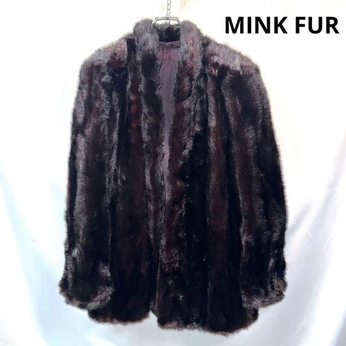 Cappotto pelliccia visone nero