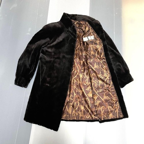 Cappotto lungo saga visone - cappotto,