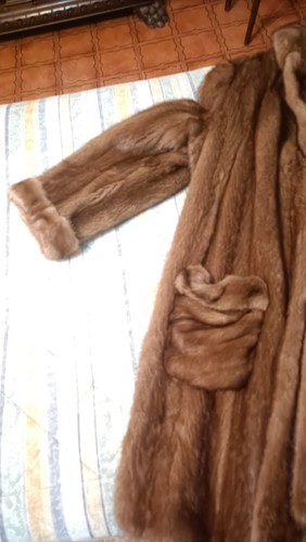 Pelliccia visone marrone - pelliccia,