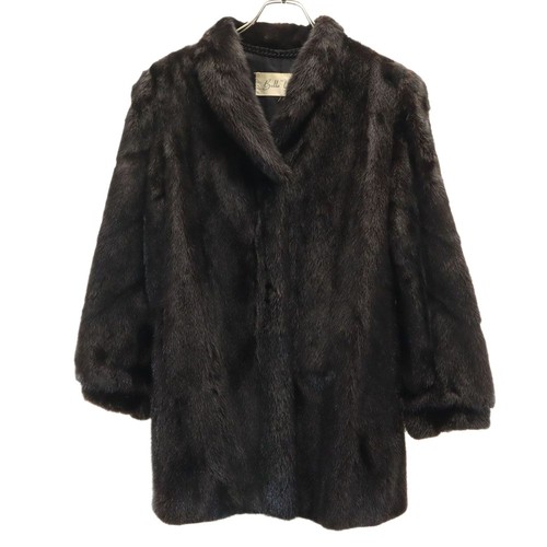 Saga visone cappotto pelliccia - visone,